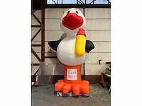 Hh - opblaasbare ooievaar - kiddy ride - afbeelding 3 van  6