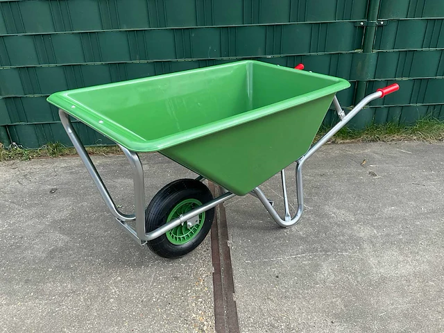 Hh - poly 160 liter 1 wiel - kruiwagen - afbeelding 2 van  23