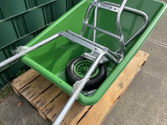 Hh - poly 160 liter 1 wiel - kruiwagen - afbeelding 16 van  23
