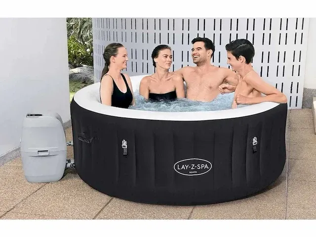 Hh bestway lay-z-spa - miami - bubbelbad jacuzzi whirlpool - afbeelding 1 van  8