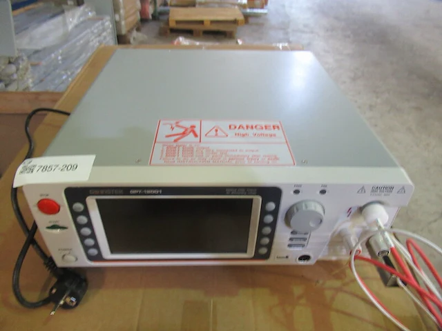 Hi pot tester gw instek, gpt-12001 - afbeelding 7 van  9