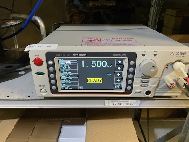 Hi pot tester gw instek, gpt-12001 - afbeelding 8 van  9