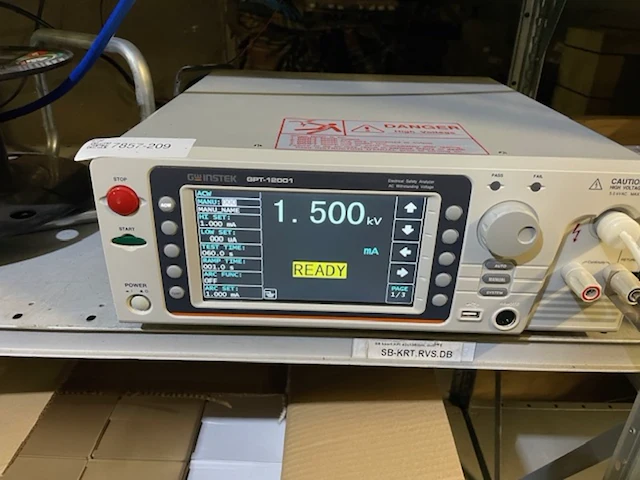 Hi pot tester gw instek, gpt-12001 - afbeelding 9 van  9