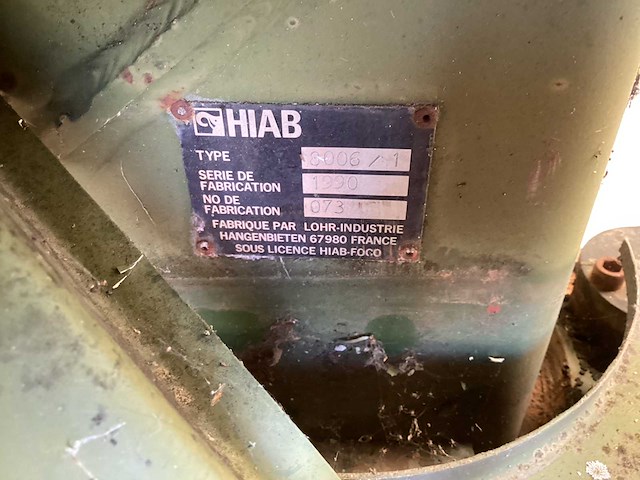 Hiab 8006-1 laadkraan - afbeelding 8 van  8