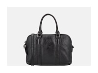 Hide & stitches porto compacte crossbody schoudertas handtas zwart - afbeelding 1 van  1