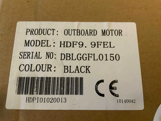 Hidea 9.9 pk buitenboordmotor met afstands bediening - afbeelding 5 van  5