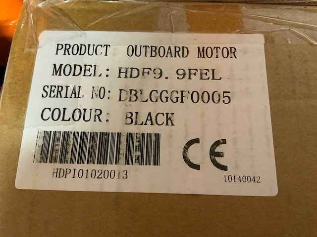Hidea 9.9 pk buitenboordmotor met afstands bediening - afbeelding 4 van  5