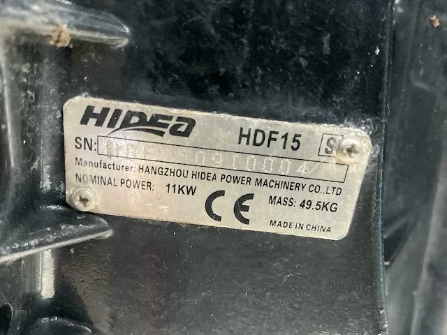 Hidea hdf15 buitenboordmotor - afbeelding 4 van  12