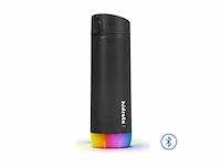 Hidrate spark chug slimme waterfles roestvrij staal 620ml led verlichting zwart - afbeelding 2 van  4