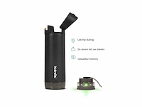 Hidrate spark chug slimme waterfles roestvrij staal 620ml led verlichting zwart - afbeelding 4 van  4