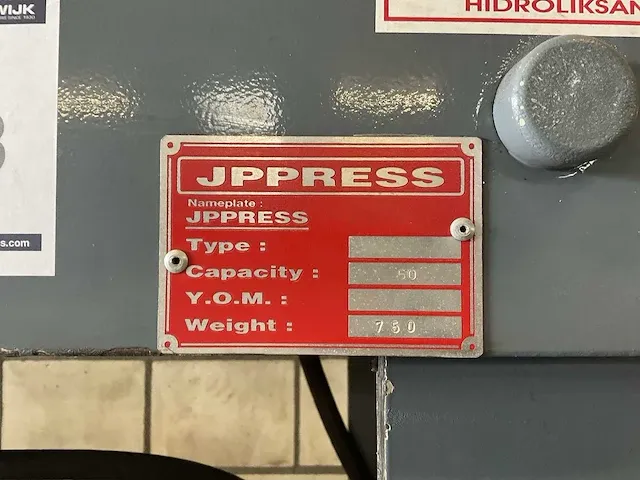 Hidroliksan werkplaatspers - afbeelding 8 van  9