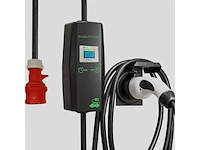 Hievcar type 2 oplaadkabel 11kw 6a-16a ev oplader 3 fase 11kw - afbeelding 4 van  6