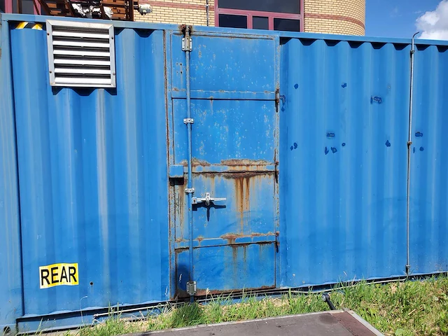 High cube - 40ft werkplaatscontainer met dubbele deuren en afgesloten ruimte - afbeelding 3 van  29