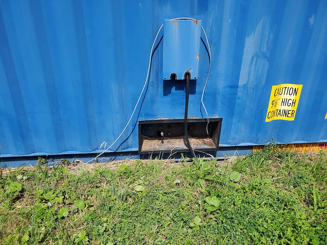 High cube - 40ft werkplaatscontainer met dubbele deuren en afgesloten ruimte - afbeelding 4 van  29