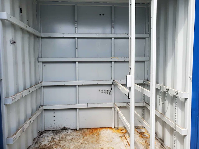 High cube - 40ft werkplaatscontainer met dubbele deuren en afgesloten ruimte - afbeelding 8 van  29