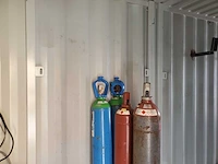 High cube - 40ft werkplaatscontainer met dubbele deuren en afgesloten ruimte - afbeelding 16 van  29