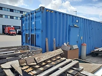 High cube - 40ft werkplaatscontainer met dubbele deuren en afgesloten ruimte - afbeelding 25 van  29