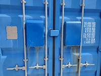 High cube - 40ft werkplaatscontainer met dubbele deuren en afgesloten ruimte - afbeelding 28 van  29