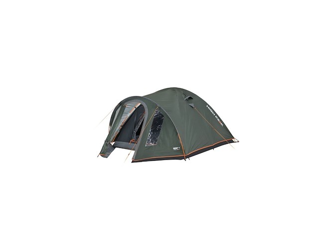 High peak nevada 3.1 koepeltent 3-persoons 325 x 180 cm bosgroen - afbeelding 1 van  2