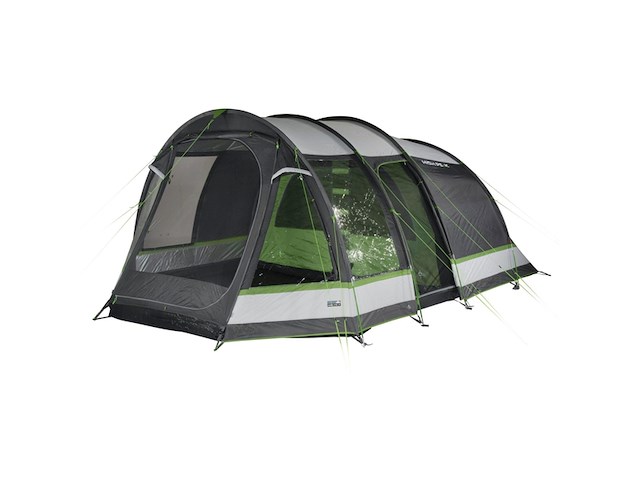 High peak tunneltent bozen 6.0 6 persoons verduisterde binnentent grijs - afbeelding 1 van  2