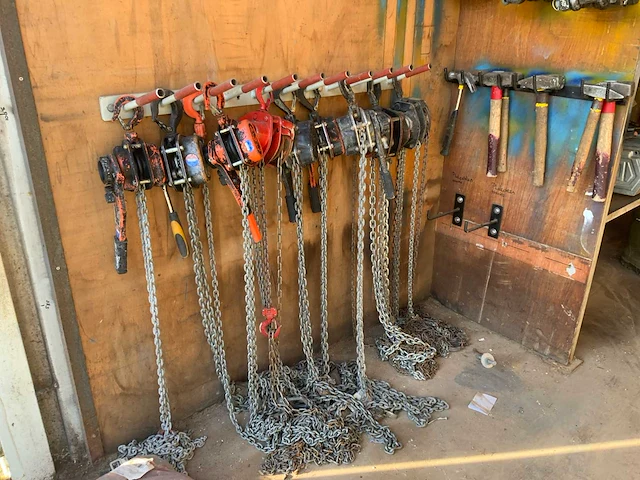 Hijs- en hefmateriaal en handgereedschap - afbeelding 12 van  18
