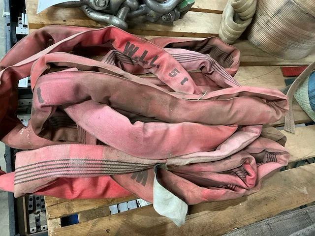 Hijsband 5 ton (2x) - afbeelding 1 van  2