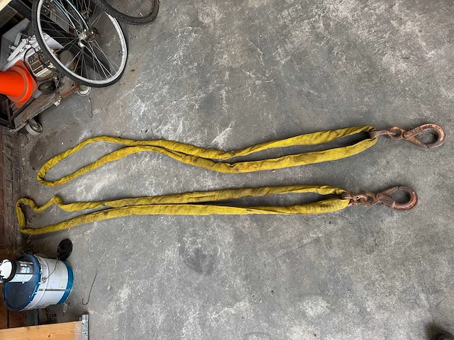 Hijsband met haak (2x) - afbeelding 1 van  3