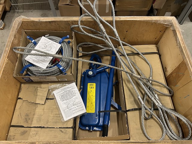 Hijskabel met haspel 30,00/1,6t - 20m brano - afbeelding 1 van  5