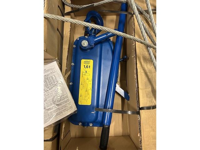 Hijskabel met haspel 30,00/1,6t - 20m brano - afbeelding 2 van  5