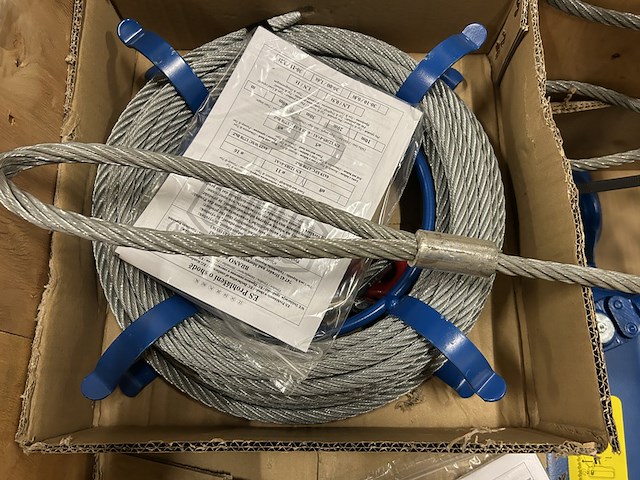 Hijskabel met haspel 30,00/1,6t - 20m brano - afbeelding 3 van  5