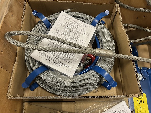 Hijskabel met haspel 30,00/1,6t - 20m brano - afbeelding 3 van  5