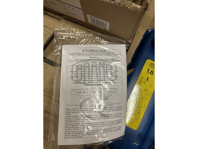 Hijskabel met haspel 30,00/1,6t - 20m brano - afbeelding 5 van  5