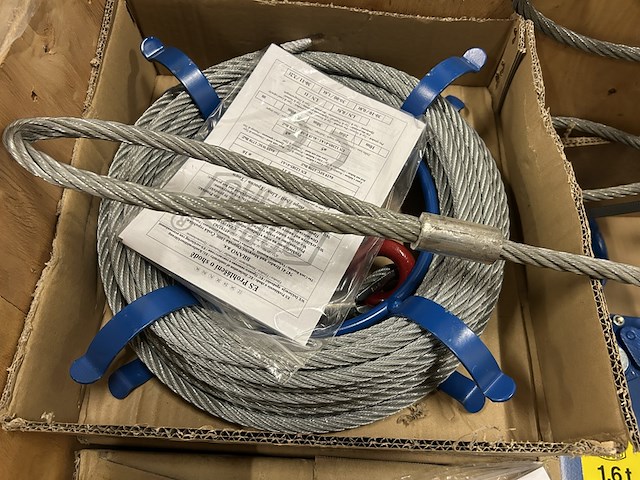Hijskabel met haspel 30,00/1,6t - 20m brano - afbeelding 3 van  6