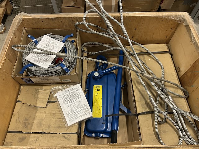 Hijskabel met haspel 30,00/1,6t - 20m brano - afbeelding 1 van  6