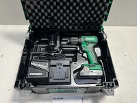 Hikoki - ds18dd - hikoki accuboormachine set inclusief accu's en lader - afbeelding 2 van  2