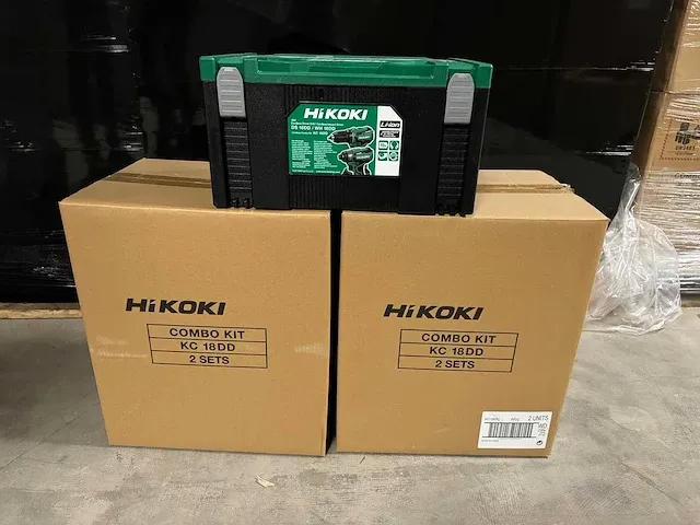 Hikoki - kc18ddwdz 18v li-ion accu combiset (2x 3,0ah) in hsc (2x) - afbeelding 7 van  11