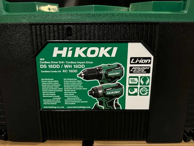 Hikoki - kc18ddwdz 18v li-ion accu combiset (2x 3,0ah) in hsc (4x) - afbeelding 5 van  9