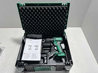 Hikoki accuboormachine dv18dd + koffer - afbeelding 1 van  3