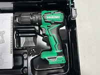 Hikoki accuboormachine dv18dd + koffer - afbeelding 2 van  3