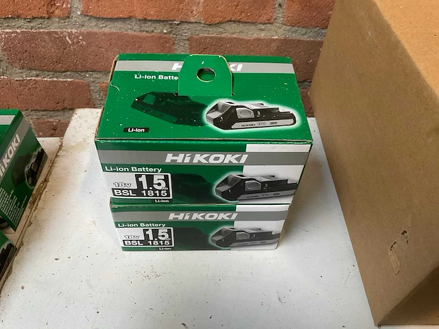 Hikoki bsl 1815 accu (2x) - afbeelding 1 van  1