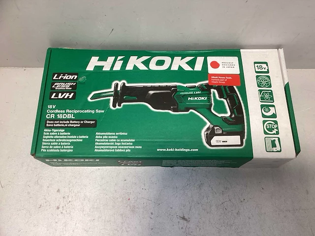 Hikoki cr 18dbl reciprozaag 18v - afbeelding 7 van  7