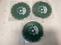 Hikoki diamantslijpschijven - 230mm (3x) - afbeelding 1 van  2