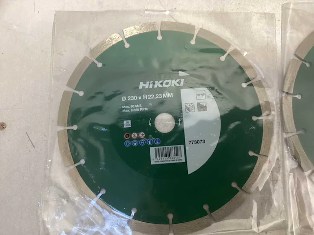 Hikoki diamantslijpschijven - 230mm (3x) - afbeelding 2 van  2