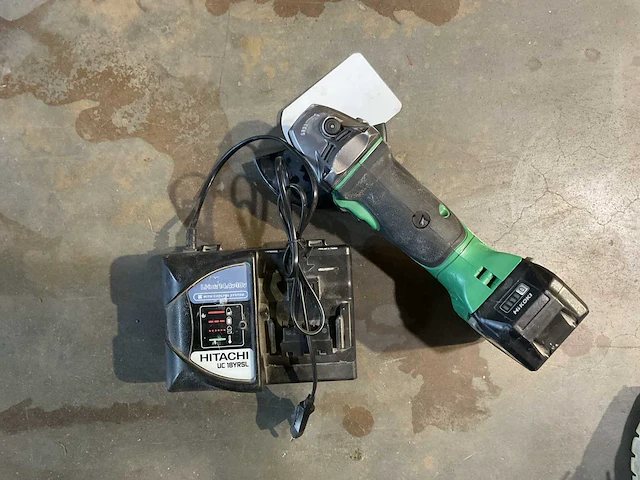 Hikoki g18dsl2 haakse slijpmachine - afbeelding 1 van  3