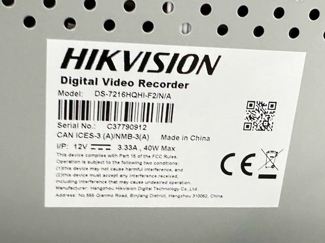 Hikvision - complete camerabewaking set - afbeelding 11 van  11