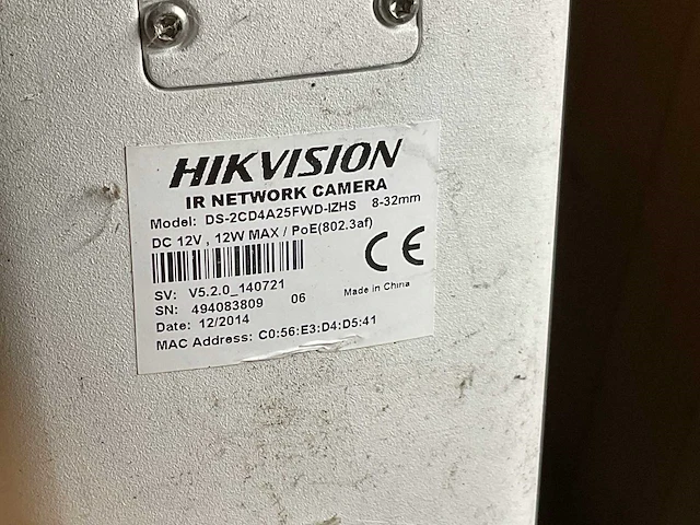 Hikvision ds-2cd4a25fwd beveiligingscamera (4x) - afbeelding 2 van  2