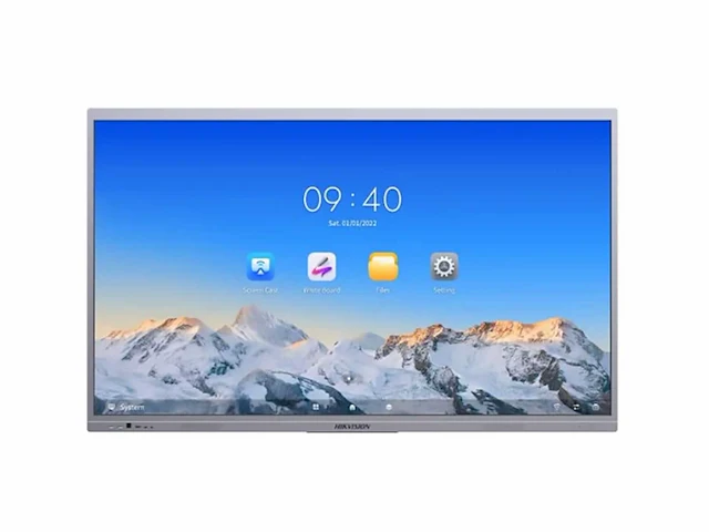 Hikvision ds-d5c75rb/a interactief 4k display 75" - afbeelding 2 van  6