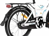 Hiland kinderfiets 18" zwart/wit - afbeelding 3 van  5