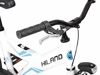 Hiland kinderfiets 18" zwart/wit - afbeelding 4 van  5
