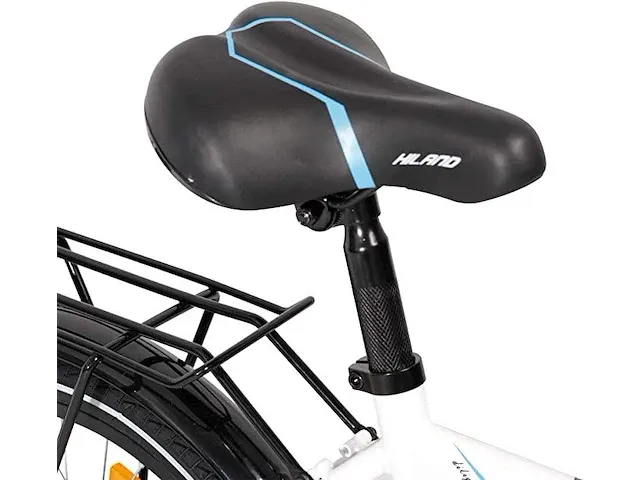 Hiland kinderfiets 18" zwart/wit - afbeelding 5 van  5